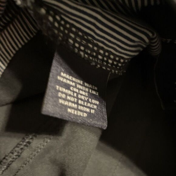 Hart Schaffner Marx Pants Mens 34x34 Gray Flat Front 5-Pocket Golf Casual Cotton - Picture 6 of 7